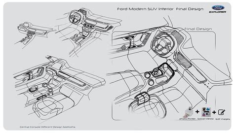 Ford Modern SUV Interior Design :: Behance