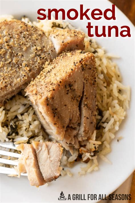 Garlic, ginger, a sweet brine, and a delicate smoky flavor make this the best smoked tuna recipe ...