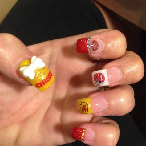 Kansas City Chiefs Nail Decals