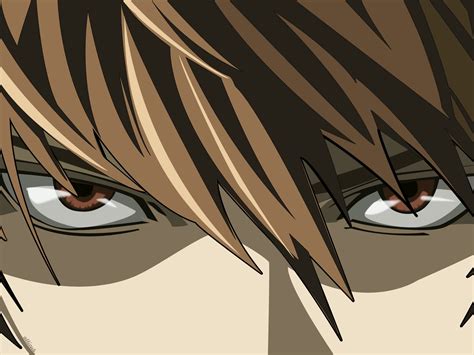 Death Note Light Yagami Shinigami Eyes He is portrayed as a brilliant but bored genius who finds ...