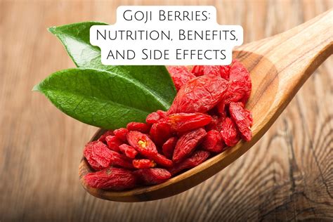 Goji Berries: Nutrition, Benefits, and Side Effects – Aahari.com