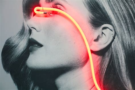 Blindness Light: Neon Lights Portraits By Javier Martin – AesthesiaMag