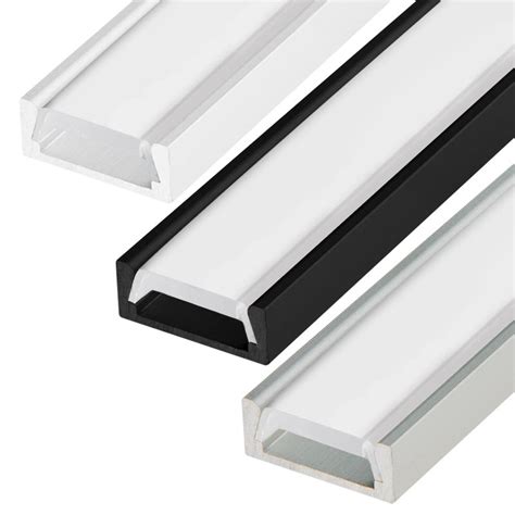 MICRO-ALU Aluminum Channel - Surface - For Strips Up To 11mm - 1m / 2m ...