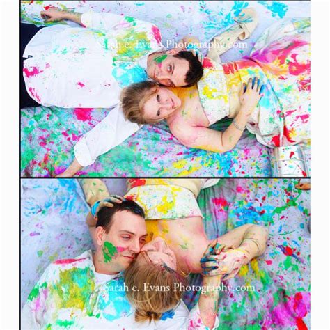 Trash The Dress #paint #studio #canvas | Rainbow wedding, Photoshoot ...