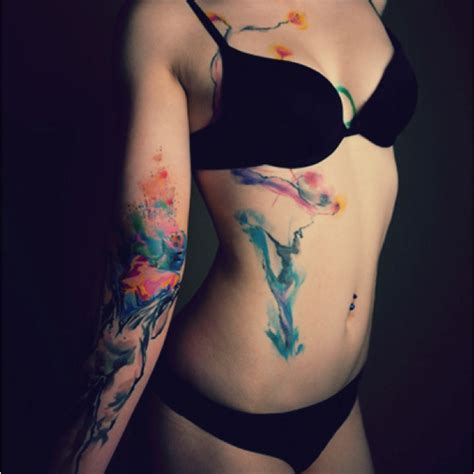 Paint Splatter Tattoo. | Tattoos - its time for #3 | Pinterest