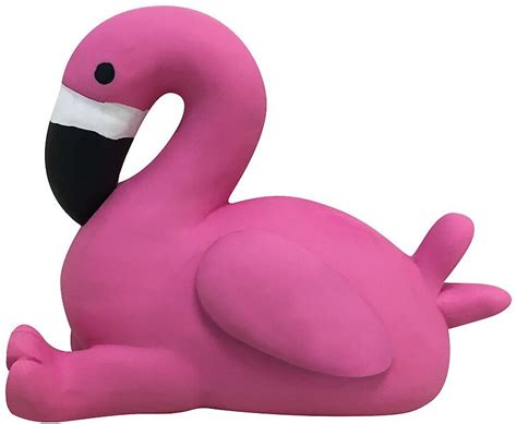 FOUFIT Latex Flamingo Squeaky Dog Chew Toy - Chewy.com