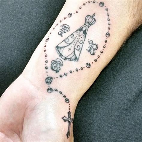 60 tatuagens de Nossa Senhora Aparecida para quem tem fé e esperança | Tattoos, Mary tattoo ...