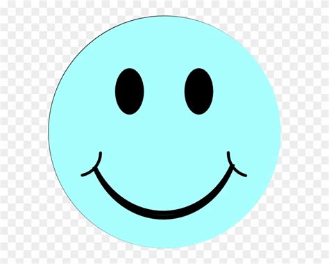 Blue Smiley Face Svg Clip Arts 594 X 595 Px - Green Smiley Face - Free Transparent PNG Clipart ...