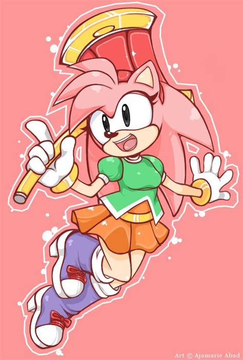 Amy rose, Amy the hedgehog, Sonic and amy