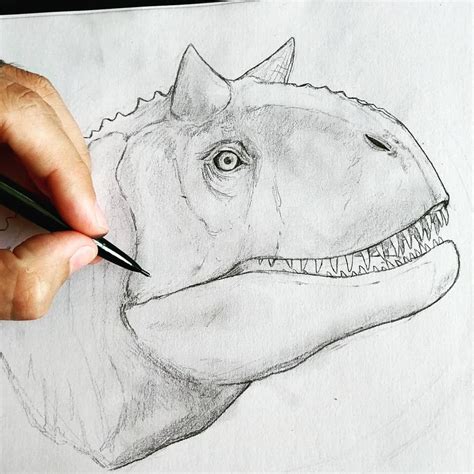 New piece... #Carnotaurus #trex #jurassicworldfallenkingdom # ...