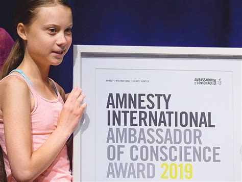 Thunberg wins Amnesty’s highest human rights award - World - DAWN.COM