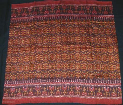 Cambodian Silk Ikat (Sampot Hol). Circa 1900. Excellent condition. | rugrabbit.com