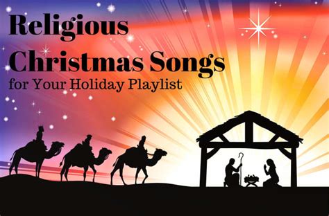 51 Religious Christmas Songs for Your Holiday Playlist - Spinditty