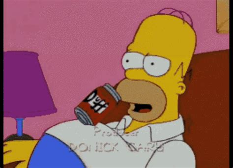 Homer Simpson GIF - Homer Simpson Beer - Discover & Share GIFs