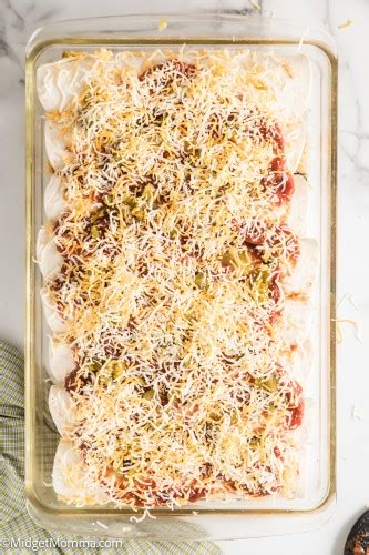 Cheesy Beef Enchiladas Recipe • MidgetMomma