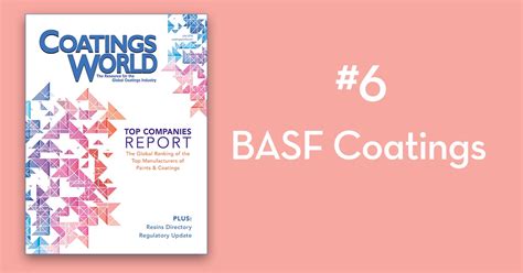 2018 Top Companies Report Countdown: No. 6 BASF Coatings | Coatings World