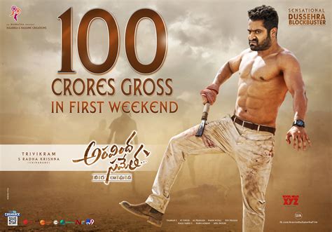 Aravindha Sametha Collects 100 Crores Gross In Its First Weekend HD ...