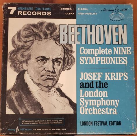 London Symphony Orchestra Beethoven - The Complete Symphony Collection Vinyl | eBay