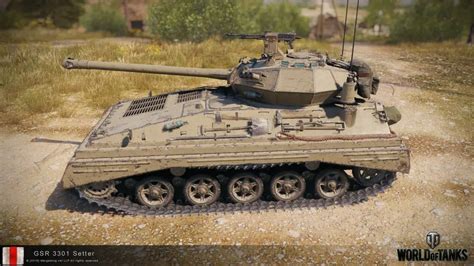 World of Tanks Supertest: GSR 3301 Setter Full Details