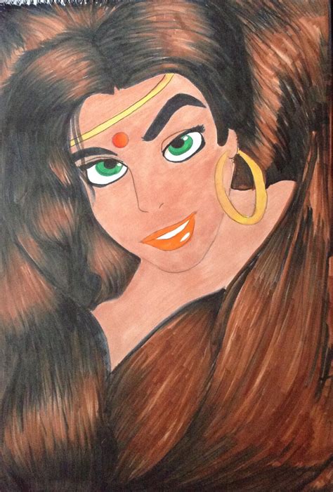 Esmeralda Disney Fan Art by Realise-RealEyess on DeviantArt