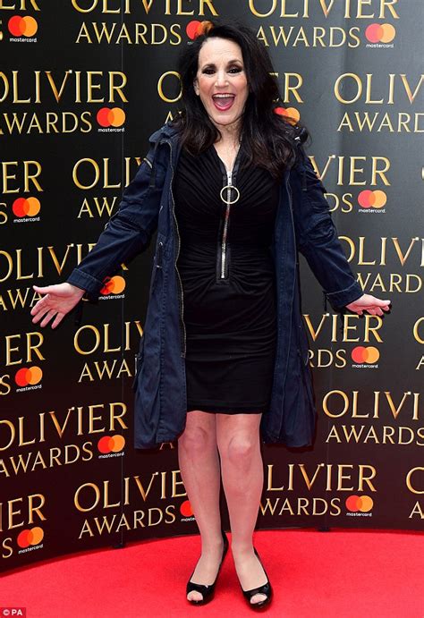 Lesley Joseph flaunts her pins at Olivier Awards nominations bash ...