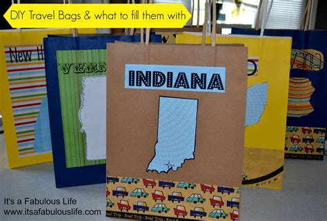 DIY Travel Bags & things to fill them with ($10 or less). Every time you cross state borders you ...
