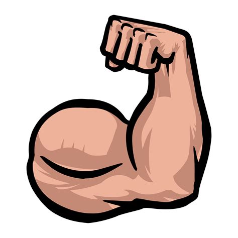 Muscle Clipart Arm Icon Cartoon Flattening Muscle Bodybuilding Naked | Sexiz Pix