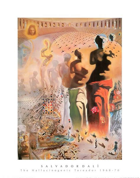 The Hallucinogenic Toreador by Salvador Dali - 16 X 20" (Art Print ...