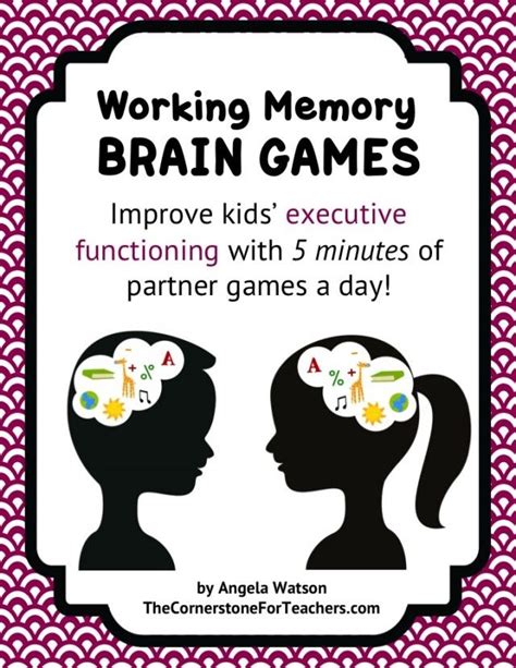 Truth For Teachers - How working memory games can improve kids' executive function in 5 minutes ...