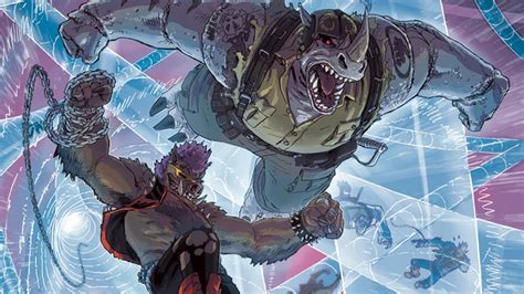 A First Look at Bebop and Rocksteady's New Comic Adventures