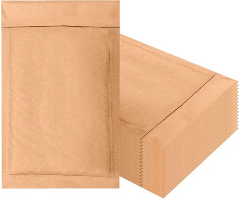 Natural Kraft Bubble mailers 8.5 x 11 Brown Padded envelopes 8 1/2 x 11. Exterior Size 9.5 x 11. ...