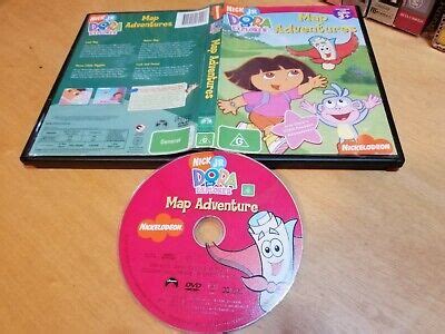 DORA THE EXPLORER: MAP ADVENTURES (4 Episodes) - Australian Early Issue DVD - R4 £5.56 - PicClick UK