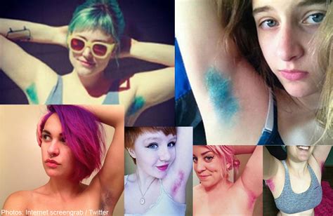 New beauty trend - Dyeing armpit hair, World, Women News - AsiaOne