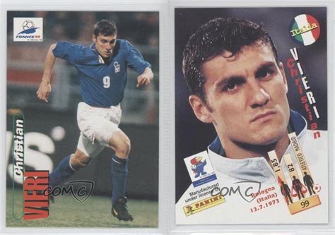 1998 Panini World Cup #99 Christian Vieri Italy Soccer Card | eBay