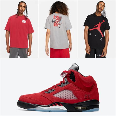 Air Jordan 5 Raging Bull Toro Bravo Shirts Hats Outfits