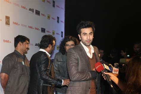 Ranbir Kapoor at Filmfare Awards 2012 Nominations Party 3 : rediff ...