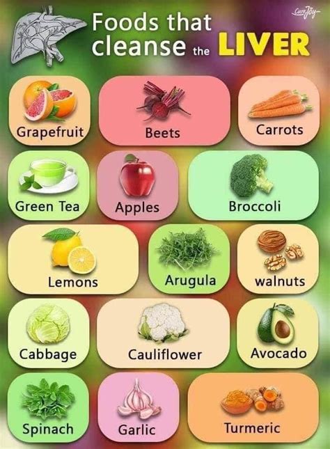 Foods That Cleanse the Liver | Gezondste voedingsmiddelen, Gezond eten ...