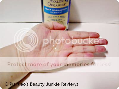 Avalon Organics Scalp Normalizing Tea Tree Mint Therapy Shampoo Review ~ Pu Niao's Beauty Junkie ...