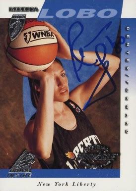 1997 Pinnacle Inside WNBA Rebecca Lobo #3 Basketball - VCP Price Guide