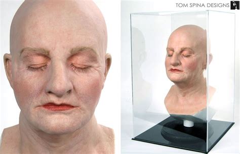 Mrs Doubtfire Painted Makeup Display - Tom Spina Designs | Makeup ...