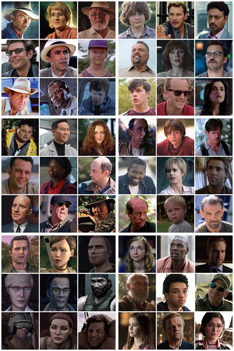 Every Important and Named Character in the Jurassic Park Film Canon So ...