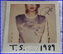 Taylor Swift Hand Signed Autographed 1989 Album Vinyl Pink Rare | Signed Vinyl Album