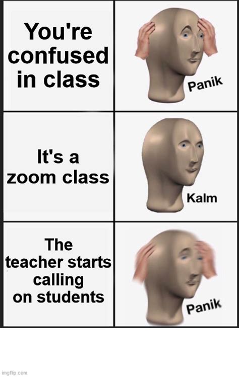 Zoom classes in a nutshell - Imgflip