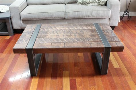 Rustic coffee table | Rustic industrial coffee table, Wood farmhouse ...