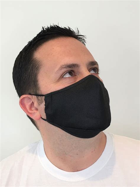 Men's Face Mask Black Face Mask for Men Premium - Etsy