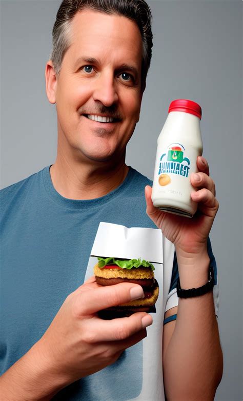 Bill Simmons' sensible portions: medium almond milk and small hamburger ...