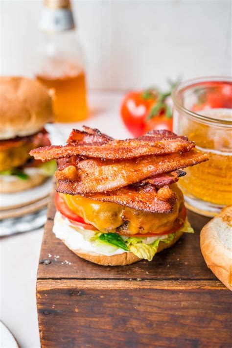 Bacon Bacon Burgers Recipe - Dinner, then Dessert