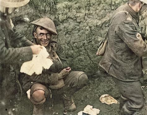 Shell shocked soldier during the Battle of Flers-Courcelette in mid-September 1916. Rest in ...