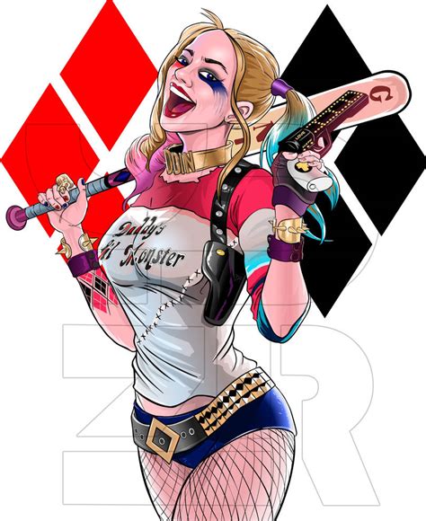 Harley Quinn vectorArt by fullyvector on DeviantArt