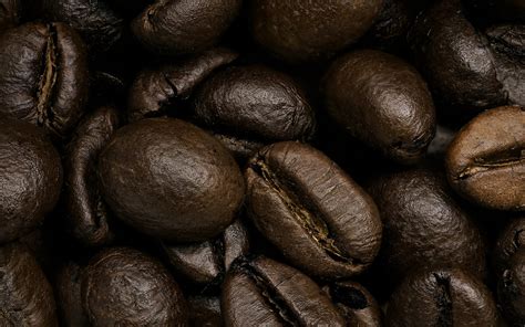 Download wallpapers coffee beans, 4k, close-up, coffee for desktop with resolution 3840x2400 ...